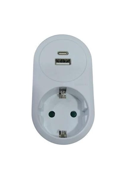 1 Li Anahtarlı 16A 250V Adaptör fiyatları