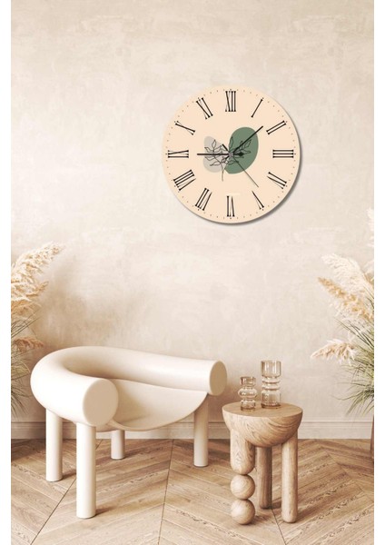 Minimalist Tasarım Mdf Uv Baskı Duvar Saati 40 Mds-05 fırsatları