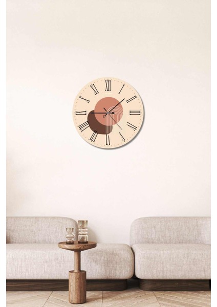 Minimalist Tasarım Mdf Uv Baskı Duvar Saati 40 Mds-06 fiyatları