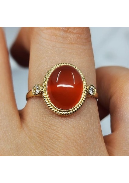 Vintage Akik Taşlı 925 Ayar Gümüş Yüzük-Otantik Akik Taşlı Hediye 925 Ayar Gümüş Yüzük fiyatları