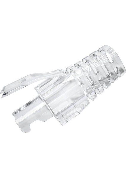 100 Adet - RJ45 CAT5E Cat6 CAT6A Boots Konnektör Şeffaf Jack Koruma Kılıfı