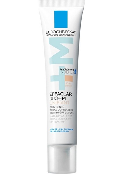 Effaclar Duo(+) Bakım Kremi Akneye Eğilim Gösteren Ciltler Renkli-Açık 40Ml