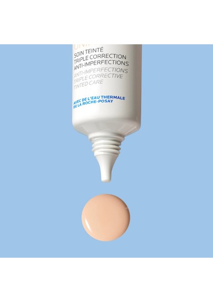 Effaclar Duo(+) Bakım Kremi Akneye Eğilim Gösteren Ciltler Renkli-Açık 40Ml