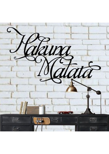 Hakuna Matata Metal Duvar Dekor
