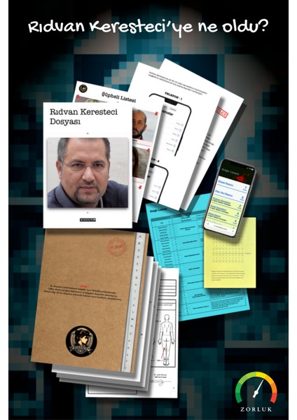 - Dedektif Oyunu Cinayet Çözme & Katili Bulma Gizem Zeka Kutu Oyunu Dedektiflik Oyunu Katil Kim ? Rıdvan Keresteci Dosyası indirimleri
