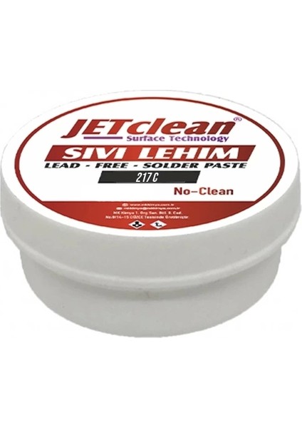 Jetclean 50 gr 217C Krem Lehim (4887)