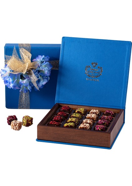 Spesiyal Lokum - Mavi Deri Kutu 320 gr