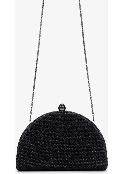 Lady Diva Kadın Vegan Siyah Abiye Çanta 1137 LD163 Bn Cnt Y25 Black