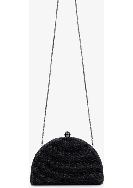 Lady Diva Kadın Vegan Siyah Abiye Çanta 1137 LD163 Bn Cnt Y25 Black