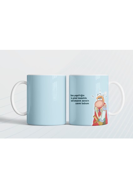 Kahramanım Sensin Canım Babam Hediye Kupa Love Bug-T fiyatları