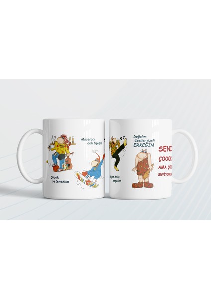 Seni Çook Ama Çok Seviyorum Hediye Kupa Love Bug-T Hediye Kupa Love Bug-T fiyatları