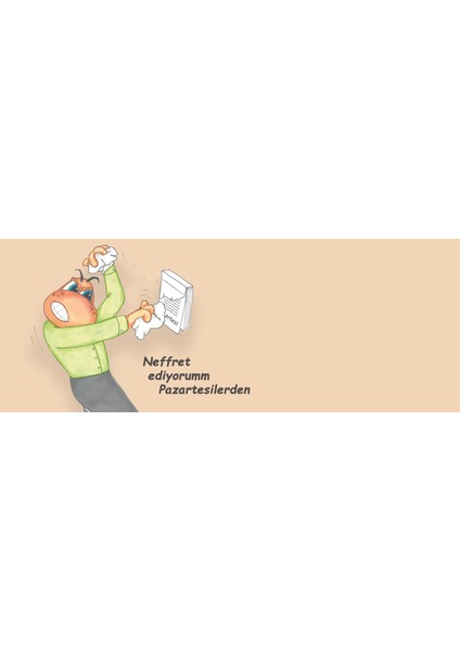 Nefre Ediyorum Pazartesilerden Hediye Kupa Love Bug-T