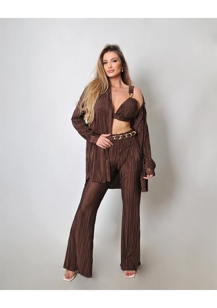 Kahverengi 3lü Pilise Takım fiyatları