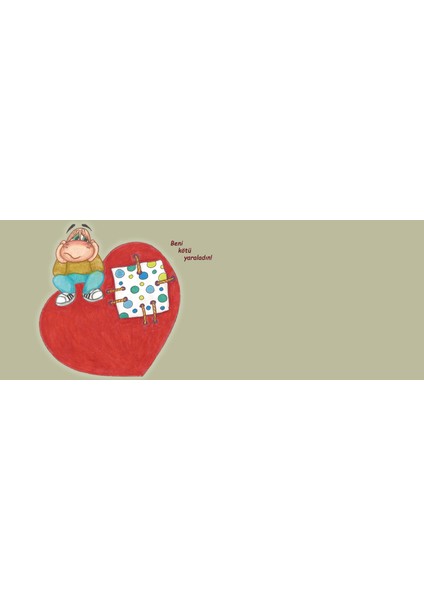 Beni Kötü Yaraladın Hediye Kupa Love Bug-T
