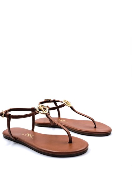 T8023 Tokalı Taba Kadın Parmak Arası Sandalet fırsatları