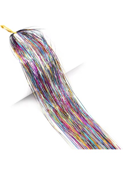 Renkli Tinsel Saç Simli Parlak Saç