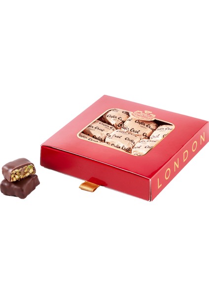 Krokan Çikolata - Kırmızı Pencereli Kutu 115 gr