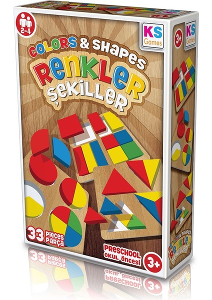 RS240 Ks, Renkler - Şekiller - Colors & Shapes / +3 Yaş
