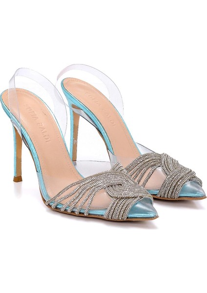 Russıan Mavi Eva/pvc Kadın Stiletto & Abiye fiyatları