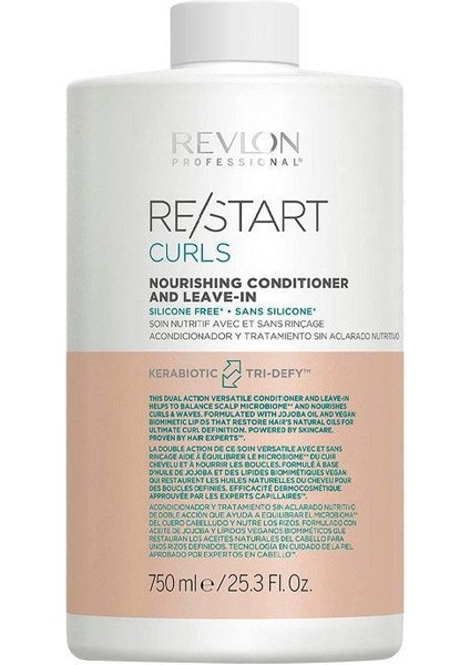 Restart Curls Nourıshıng Cond 750 ml