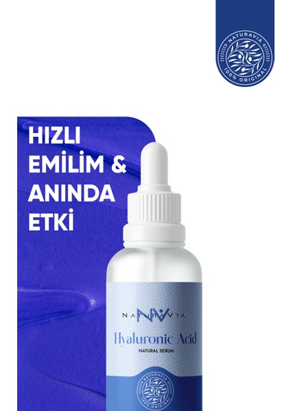 NaturaVia Hyalüronik Asit Serum - Yoğun Nem ve Gençleştirici Etki Uzman Cilt Bakımı modelleri