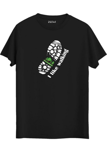 Wolking Baskılı Tshirt