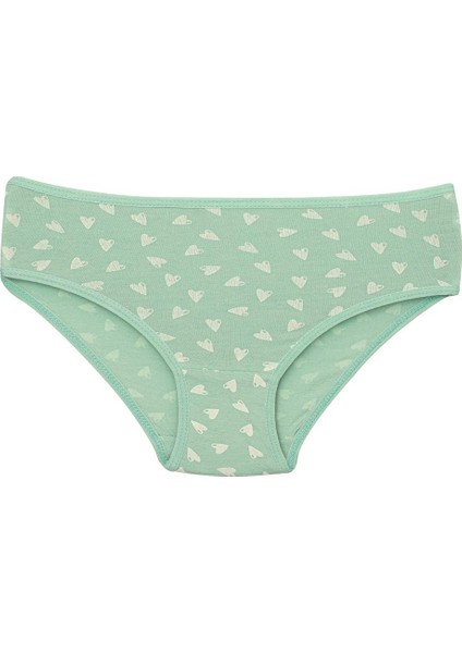 Kız Çocuk Pamuklu Renkli Baskılı Külot 6'lı Paket Karışık Renkli fırsatları