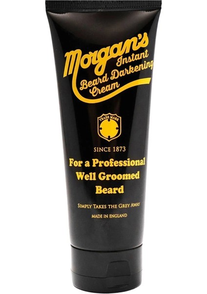 Morgan's Instant Beard Darkening Cream - Sakal Koyulaştırıcı Bakım Kremi 100 ml