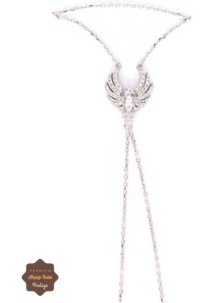 Anka Kuşu 925 Ayar Gümüş Kadın Şahmeran Bileklik 201024088