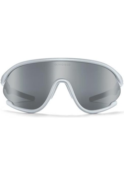 Sport Tam Çerçeveli Çocuk Güneş Gözlüğü - Space Silver