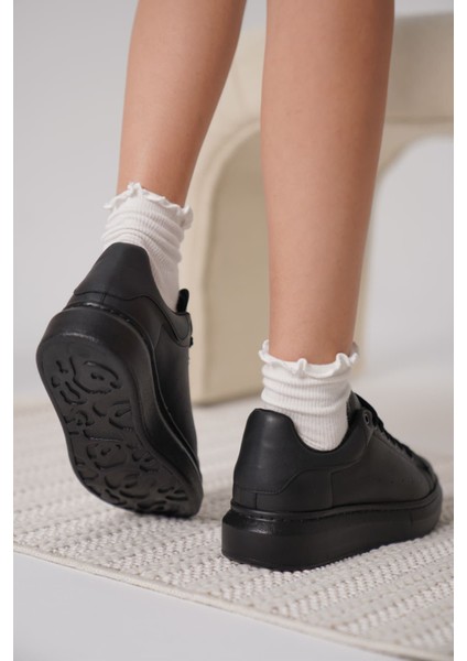 Samira Premium Ortopedik Siyah Kadın Sneaker modelleri