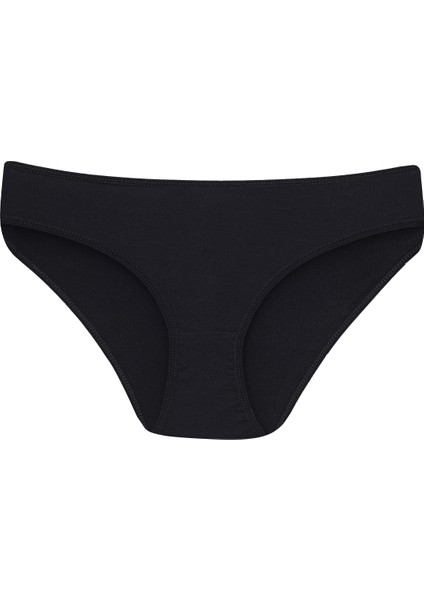 Kız Çocuk Külot Siyah 3'lü Paket %100 Pamuklu fırsatları