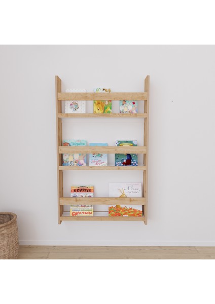 Kumru Montessori Ahşap Duvar Kitaplığı fiyatları