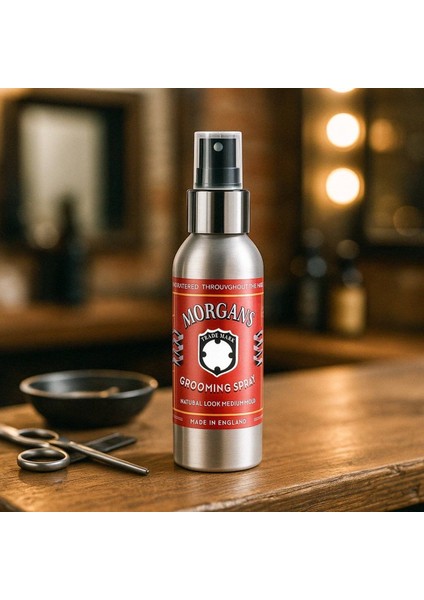 Morgans Pomade Grooming Spray - Orta Tutuşlu Şekillendirici Saç Spreyi 100ml modelleri