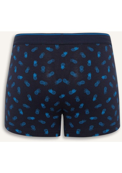 Regular Fit Desenli 3'lü Boxer D9872AX25SP