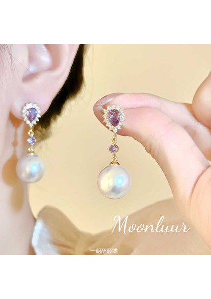 Deliksiz Kulak Klipsleri Çiçek Fransız Mizaç Küpeler Küpeler (Yurt Dışından)