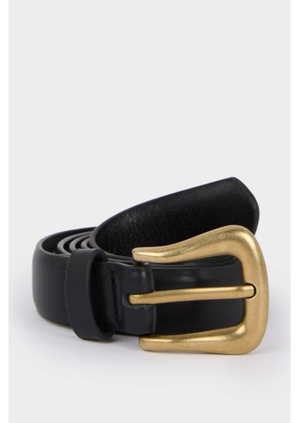 Kadın Suni Deri Günlük Kemer E7926AXNS