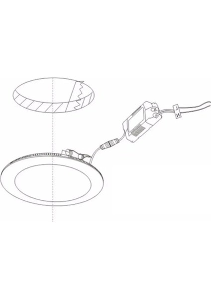 CT-5146 9W Slim Sıva Altı LED Panel Armatür Spot Metal Kasa 3200K Günışığı fiyatları