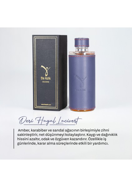 Deri Hayal Lacivert Kolonya 250 ml Sandal Ağacı Amber & Karabiber fiyatları