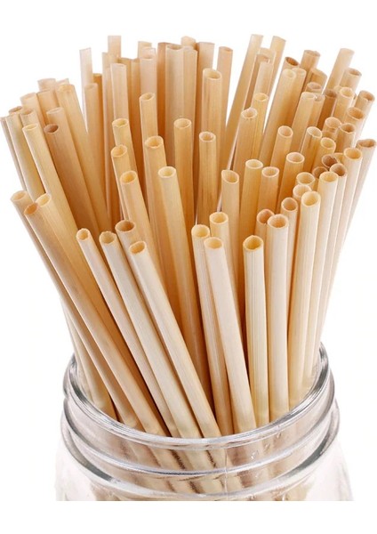 Buğday Sapı Pipet 15 cm 500 Adet