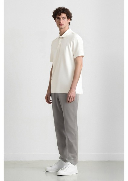 Yazlık Chino Kanvas Pantolon Slim Fit Dar Kesim Cepli Dar Paça T1055AZ24SP