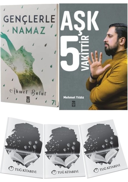 Gençlerle Namaz ve Aşk 5 Vakittir 2li Set Ahmet Bulut & Mehmet Yıldız + Hediyeli