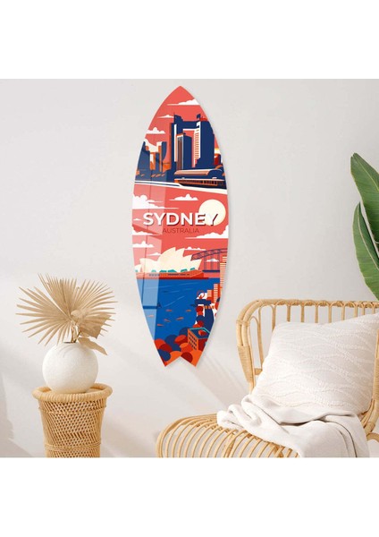 Sydney Dekoratif Sörf Tahtası
