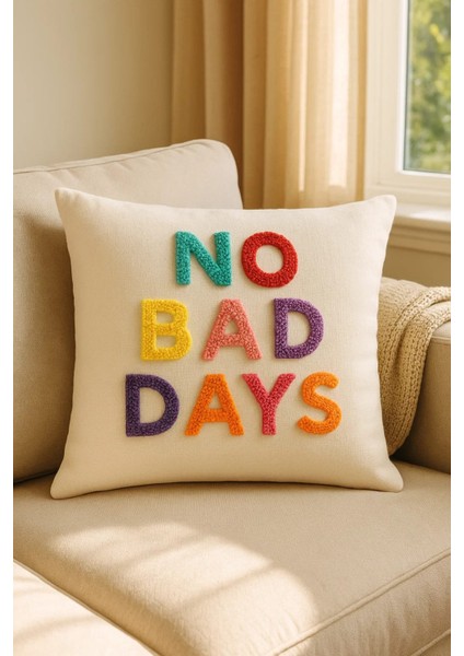 No Bad Days Punch Kırlent Kılıfı