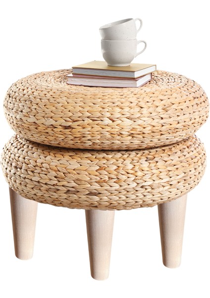 Açık Meşe Konik 24 cm Ahşap Mobilya Ayağı – 3’lü (Koltuk, Puf, Berjer, Sehpa Için – Bağlantı Aparatı Dahil)