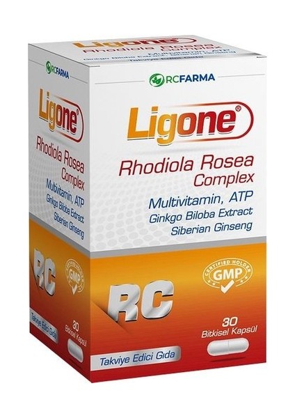 Ligone Rhodiola Rosea Complex 30 Kapsül