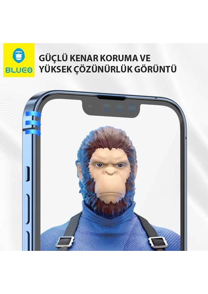 Corning Gorilla iPhone 14 Pro Max Uyumlu Çizilme ve Darbelere Ekstra Dayanıklı HD Cam Ekran Koruyucu fırsatları