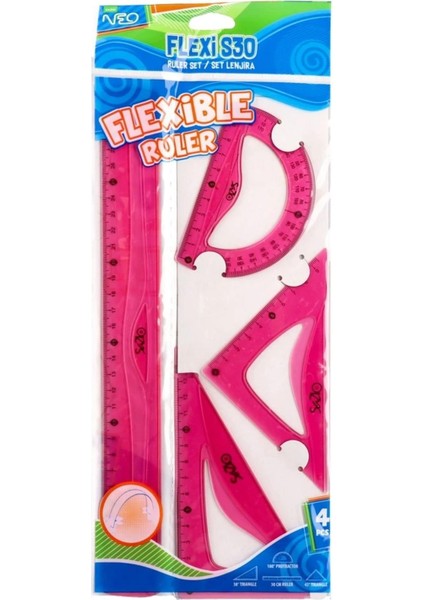 Junior Flexi S30 4 Parça Kırılmaz Çizim Seti (117111)