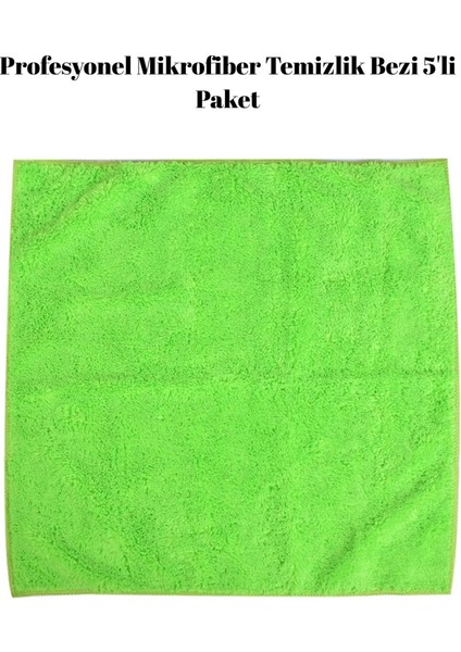 Profesyonel Mikrofiber Temizlik Bezi 5'li Paket fırsatları