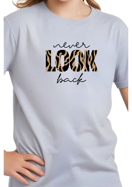 Kız Çocuk Look Baskılı Tişört